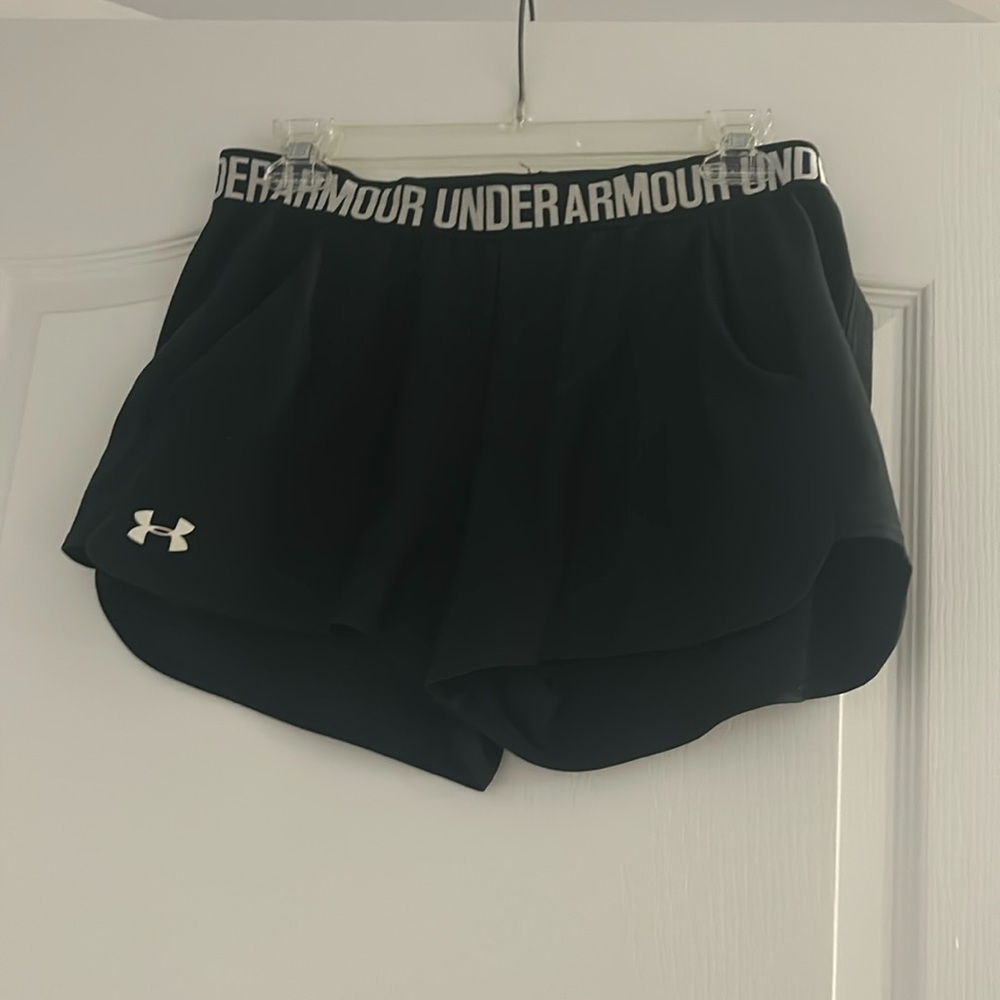 black under armour shorts
